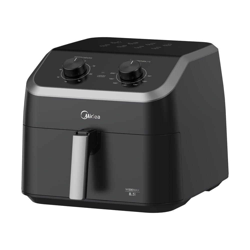 Fritadeira Air Fryer Midea Wide Max Cyclone Preto 8,5L 110V FWM85P1 - 4