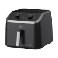 Fritadeira Air Fryer Midea Wide Max Cyclone Preto 8,5L 110V FWM85P1