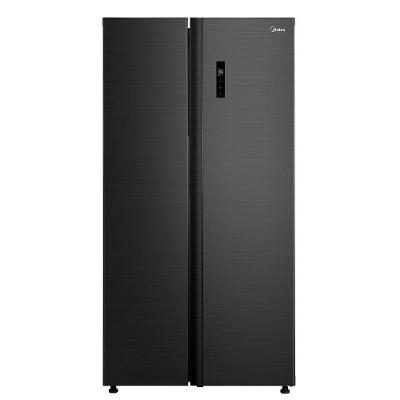 Geladeira Midea Side By Side Frost Free Inverter 511L Conectada Preto 220V