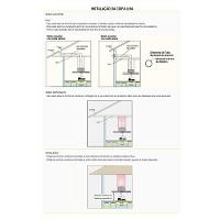 Coifa Ilha 75cm Retangular Fogatti Inox 220V - 5