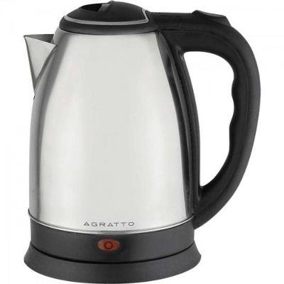 Chaleira Elétrica Agratto CE02 1,8L Aço Inox Prata 1500W 220V com Base Removível