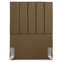 Cabeceira Solteiro 100 Cm Com Frame Dalia Linho Marrom Artte Marrom - 7