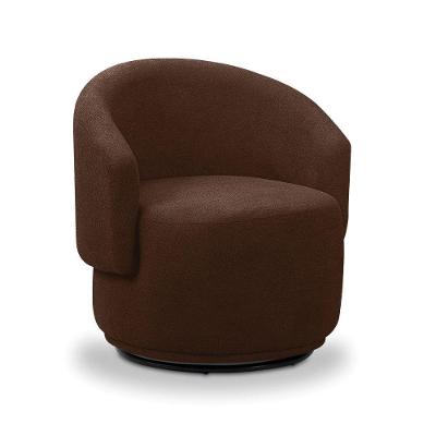 Poltrona Decorativa Orgânica Névoa Bouclê E03 - D'rossi Cor Marrom