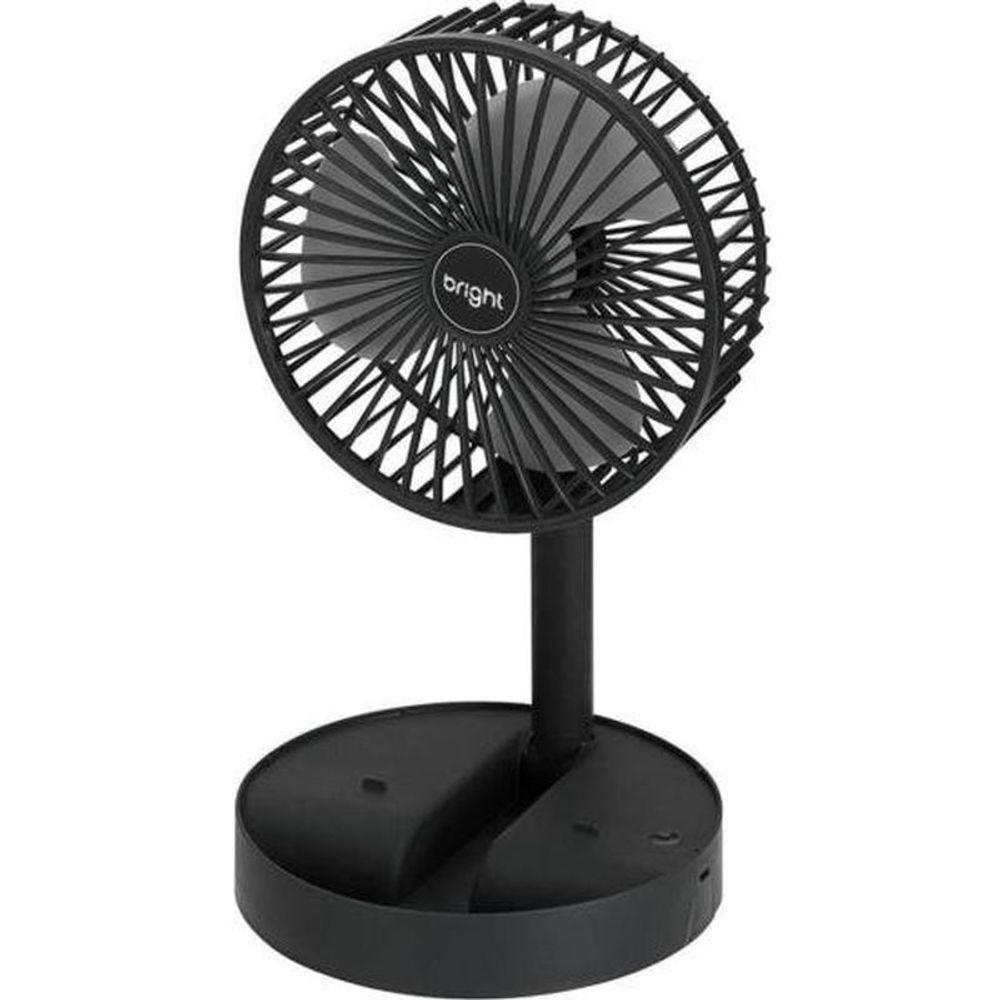 Ventilador Portátil Recarregável Bright Vn003 Preto - 2