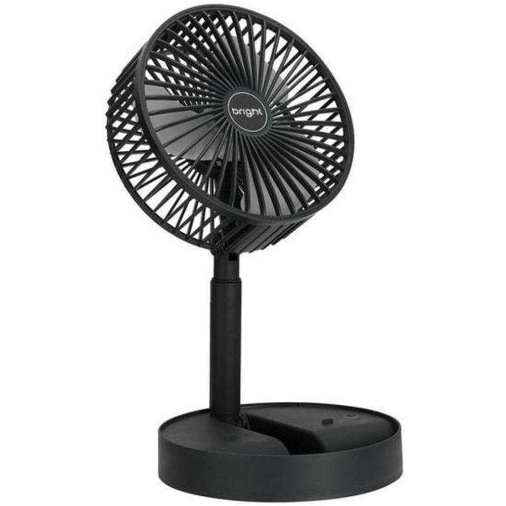 Ventilador Portátil Recarregável Bright Vn003 Preto - 4