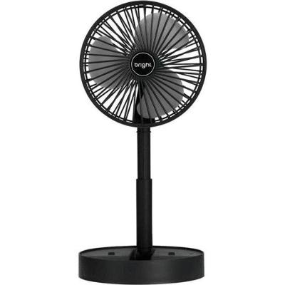 Ventilador Portátil Recarregável Bright Vn003 Preto
