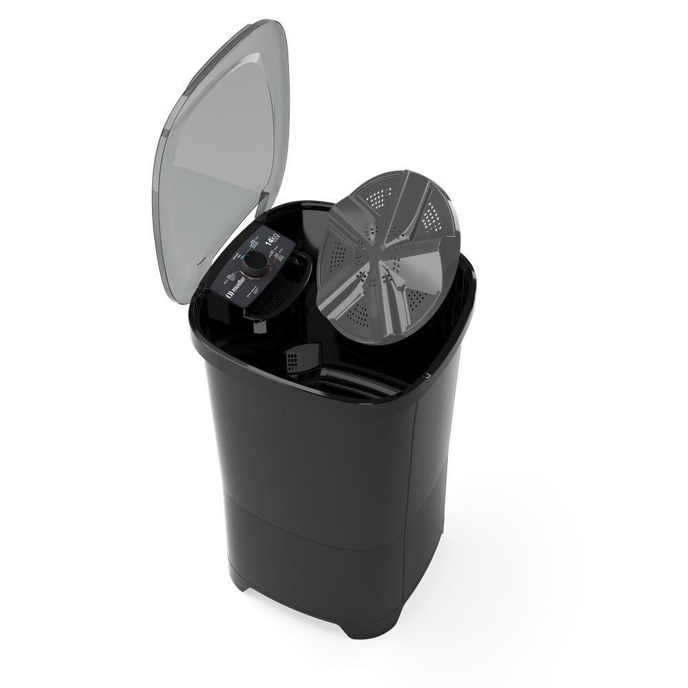 Tanquinho Mueller 14kg Semiautomático Preto MLT14B 110V - 7