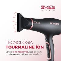 Secador De Cabelos Mondial Preto/Golden Rose 2000W SC-37-BI Bivolt - 2