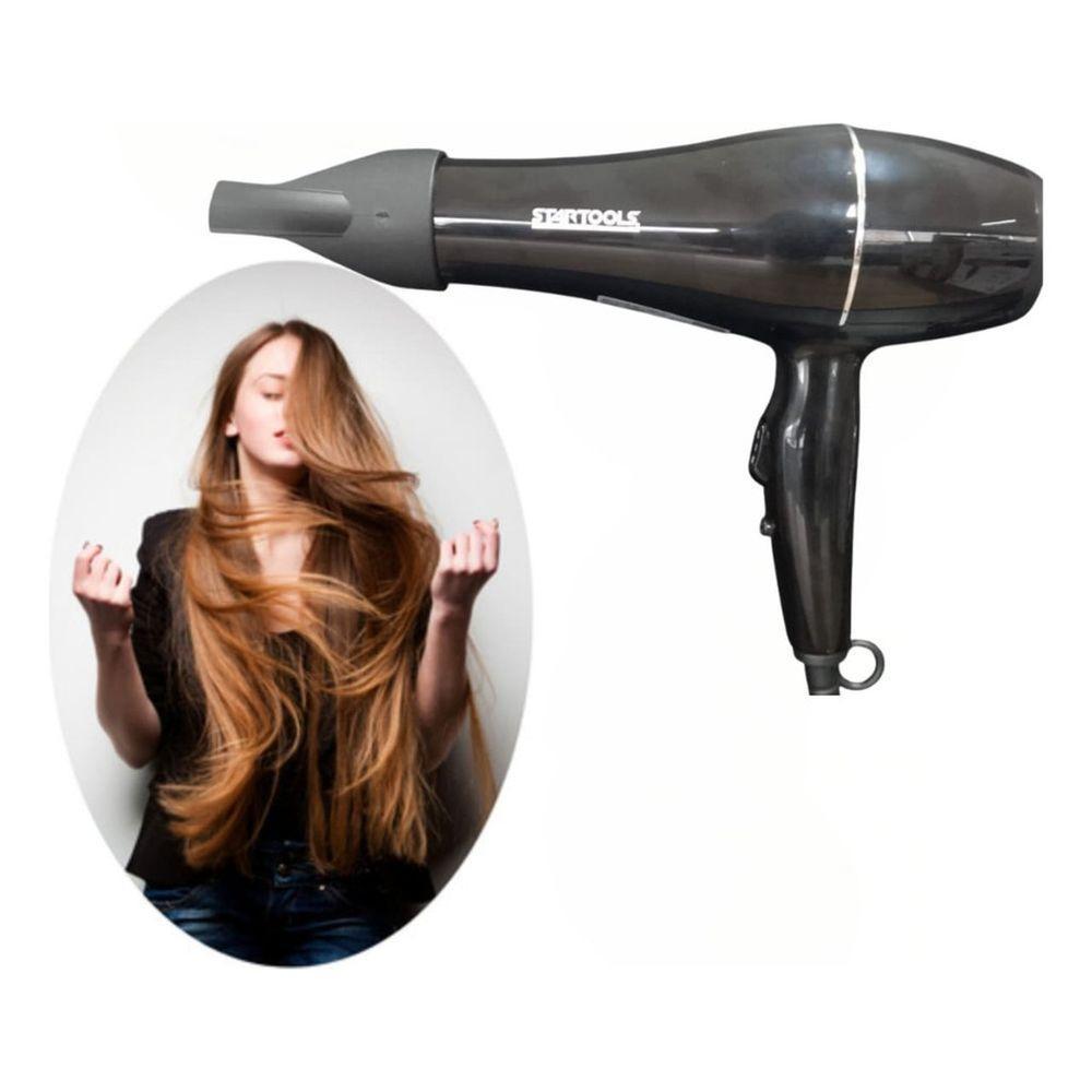 Secador De Cabelo Profissional 1800w 127v - Preto - 3