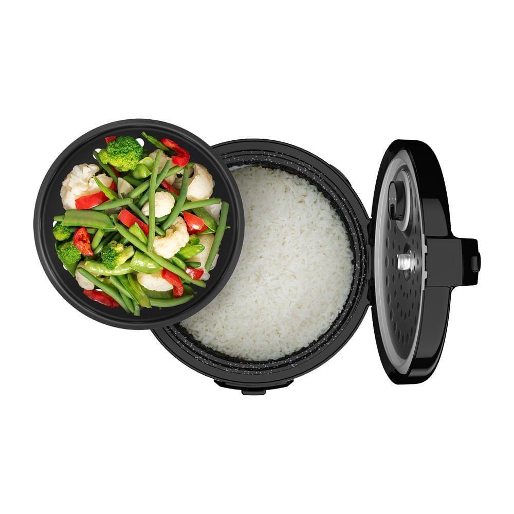 Panela de Arroz Elétrica 5L Preta Midea PAE50P1 - 110V - 3