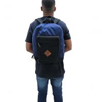 Mochila Unissex Casuales Zup Cor Azul Escuro - 2