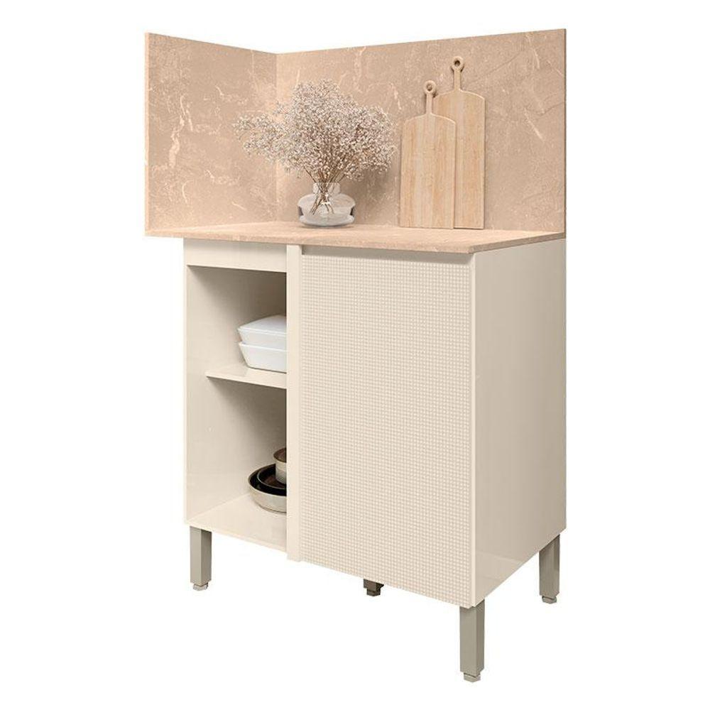 Balcão De Canto Reto Art 6006 Vanilla - Kits Paraná - 1