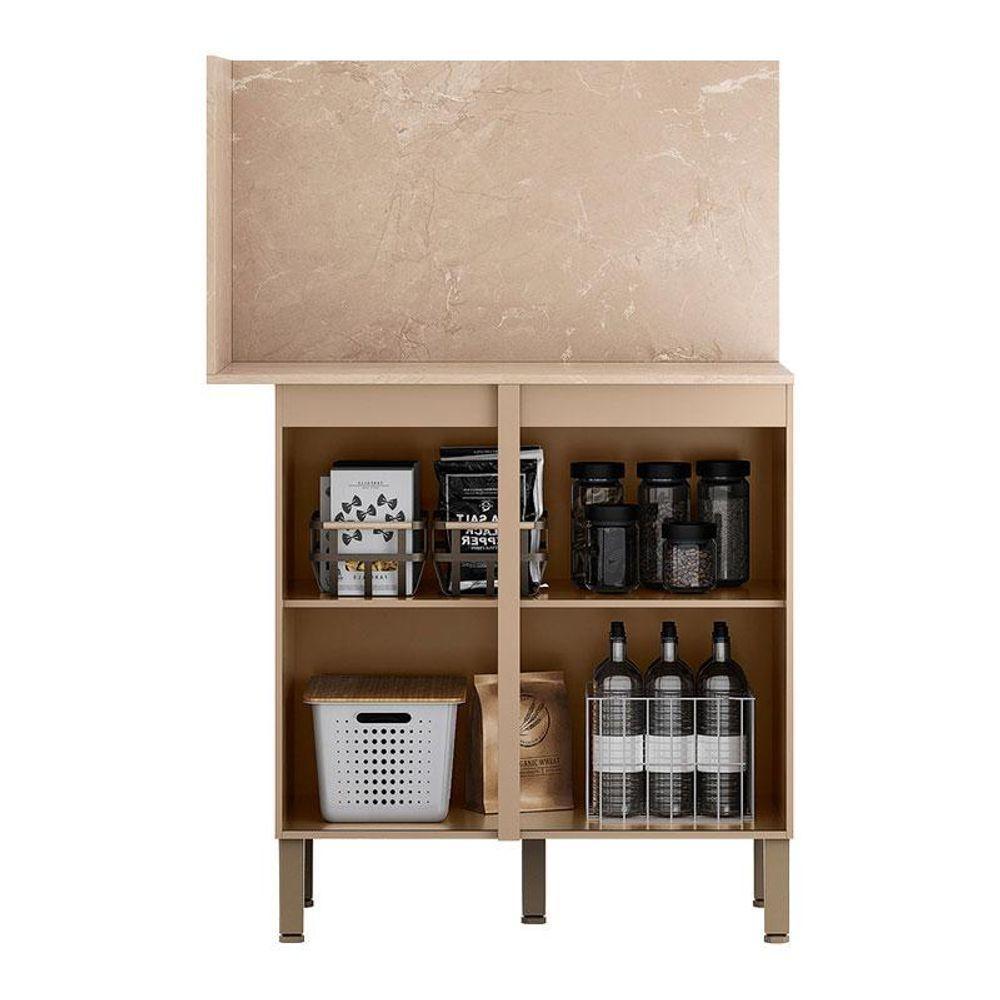 Balcão De Canto Reto Art 6006 Vanilla - Kits Paraná - 2