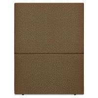 Cabeceira Solteiro 100 Cm Com Frame Luna Linho Marrom Artte Marrom - 5