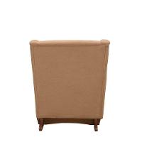 Poltrona Amamentação E Balanço áquila Plus - Boucle Ocre C/ Puff - Anjo De Casa - 3