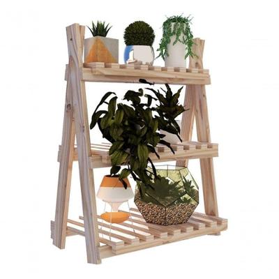Estante 95Cm 100% Pinus Estante Vazada De Qualidade Vazado