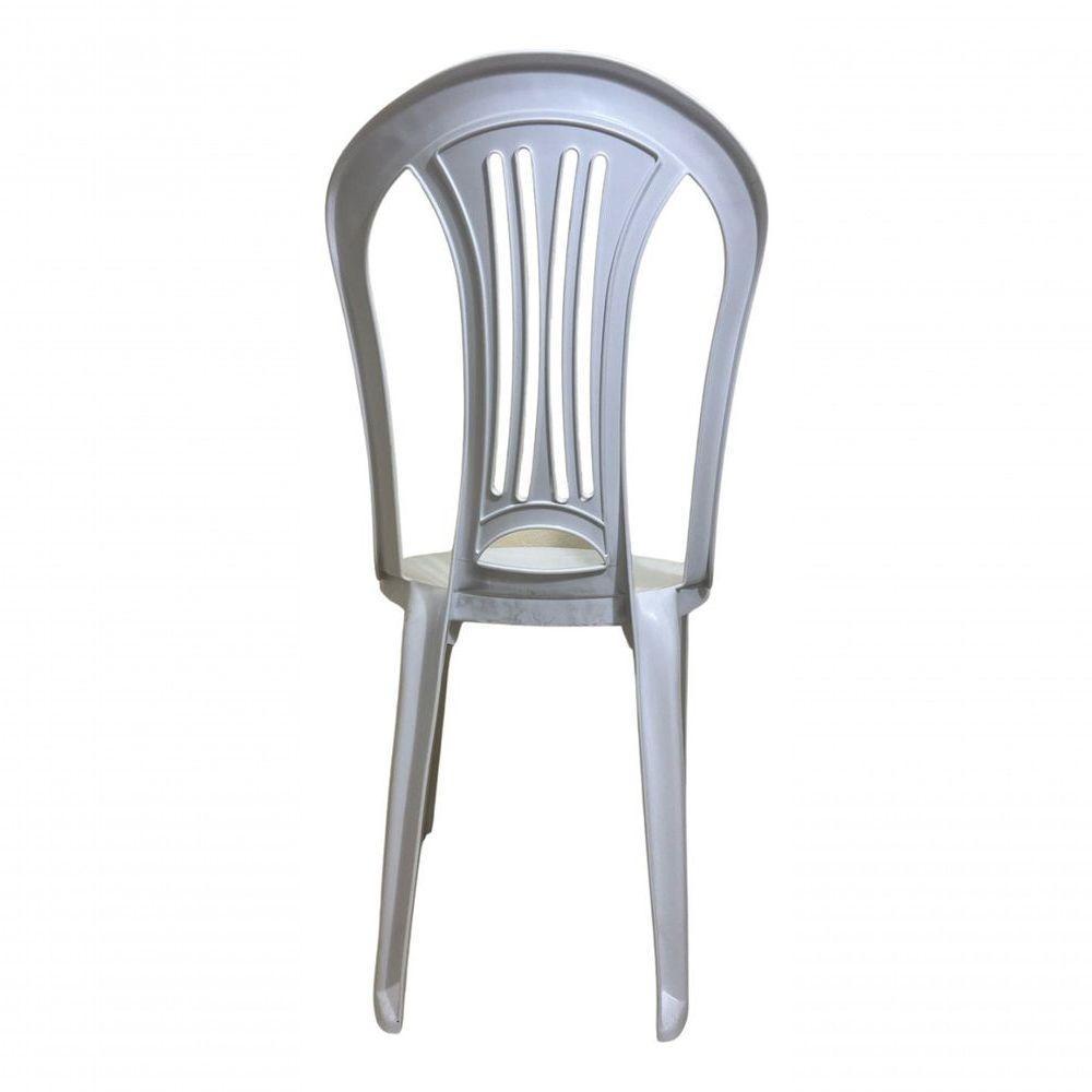 02 Und Cadeira Plastica Sem Braço Bistro Mor - 7