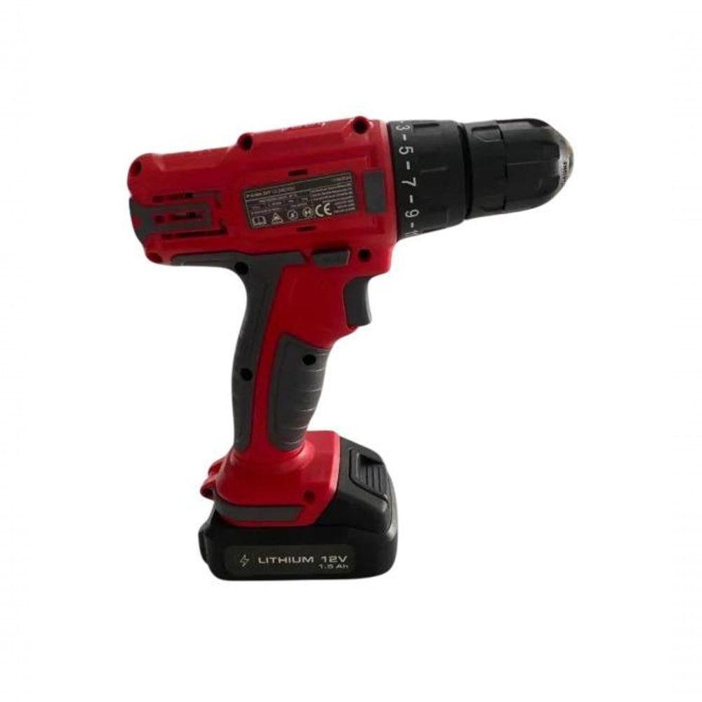 Parafusadeira Furadeira Bateria Branco Bpf12l Maleta 12v 3/8 - 4