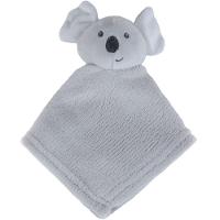 Naninha Para Meninos Coral Fleece 100% Poliéster 27x27cm Coala Cinza - 1