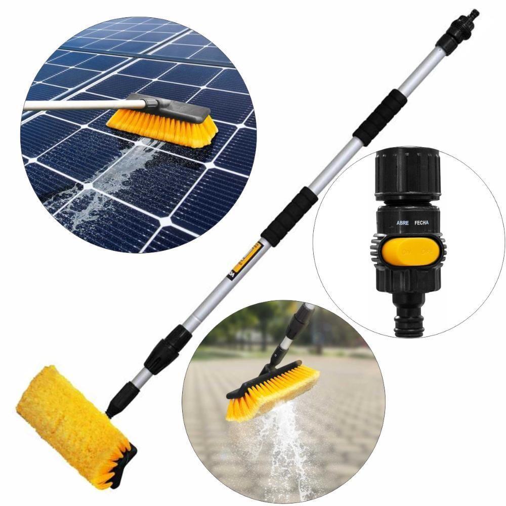 Vassoura Extensível Vonder 1,7m C- Entrada água Placa Solar - 1