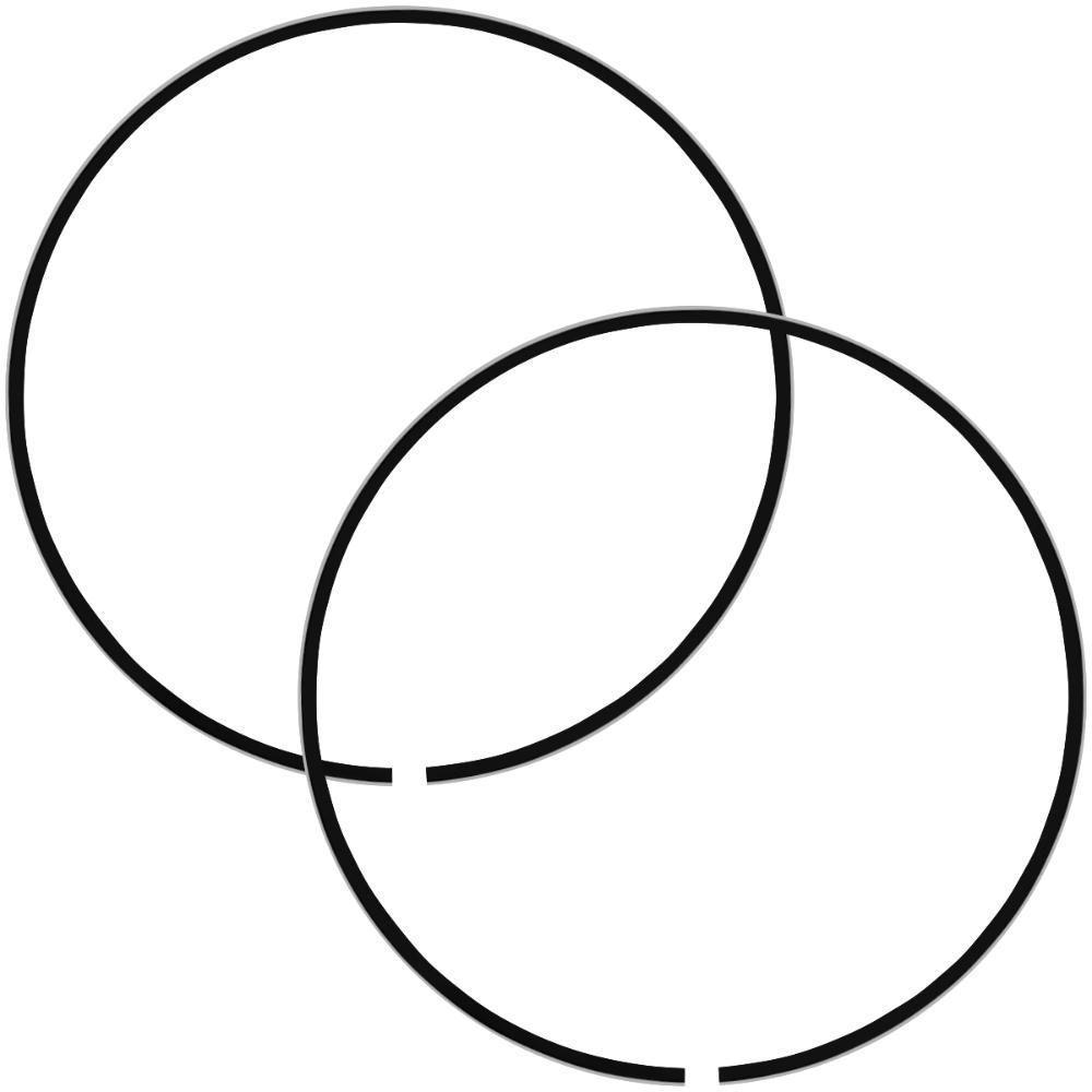 Jogo Anéis Segmento Pistão 82mm Motor 13hp Supreme Parts - 5