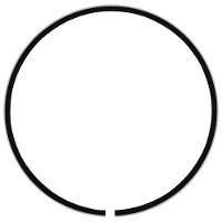 Jogo Anéis Segmento Pistão 82mm Motor 13hp Supreme Parts