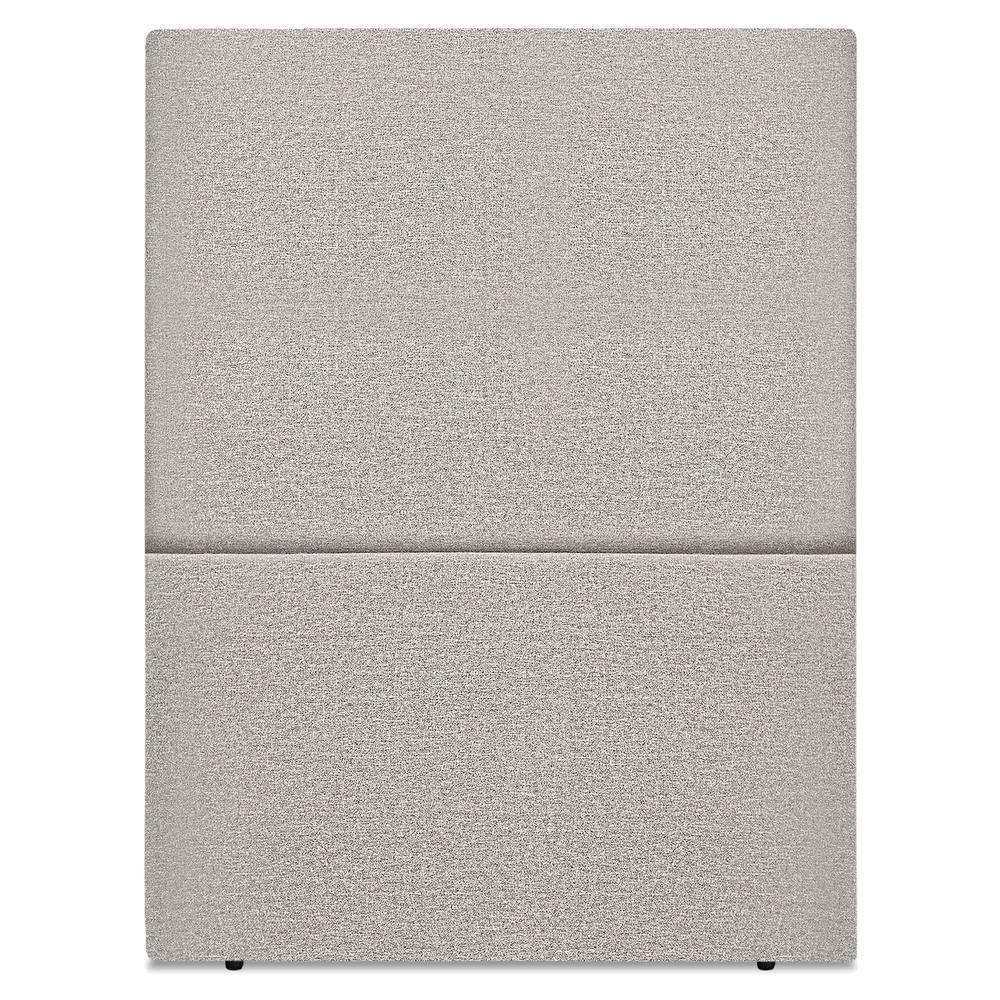 Cabeceira Solteiro 90 Cm Com Frame Luna Linho Cinza Artte Cinza - 5