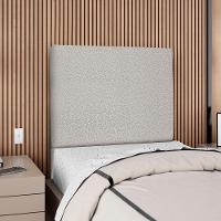 Cabeceira Solteiro 90 Cm Com Frame Luna Linho Cinza Artte Cinza - 2