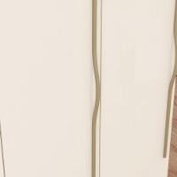 Guarda Roupa Casal Premium 6 Portas Off White Nature - Henn - 5