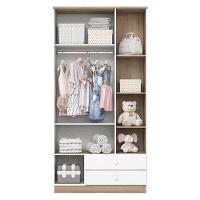 Guarda Roupa Infantil Magia Ambiente 3 Portas Branco Jequitibá Hp - Henn - 2