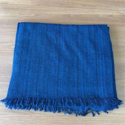 Manta Para Sofá 2 E 3 Lugares Super King Luxo Gigante 3,00x1,80 Cobertor Capa De Sofa E Cama Grande Azul Mesclado