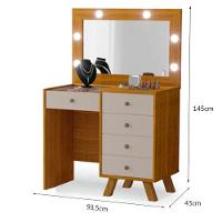 Penteadeira Camarim Luna Freijó Mani - Luapa Móveis - 2