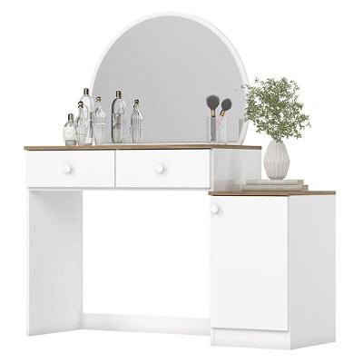 Penteadeira Agnes Branco Jequitibá Hp - Henn