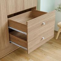 Guarda Roupa Solteiro Versa 4 Portas Freijó Fosco - Kits Parará - 3