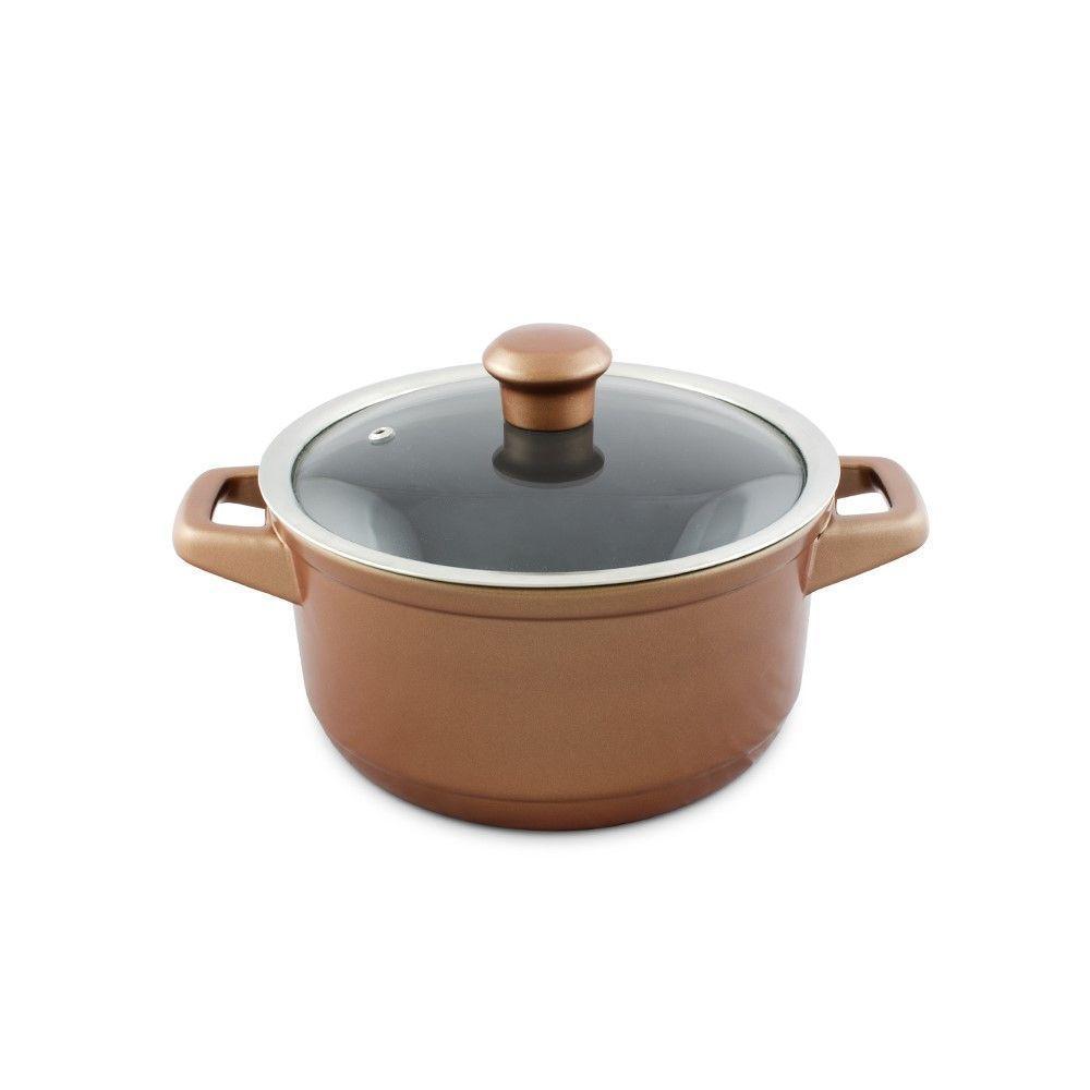 Jogo De Panelas De Cerâmica Smart Duo 5 Peças Cobre Ceraflame - 5