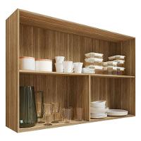 Armário Aéreo Art 6002 2 Portas 120 Cm Freijó Riscatto - Kits Paraná - 2