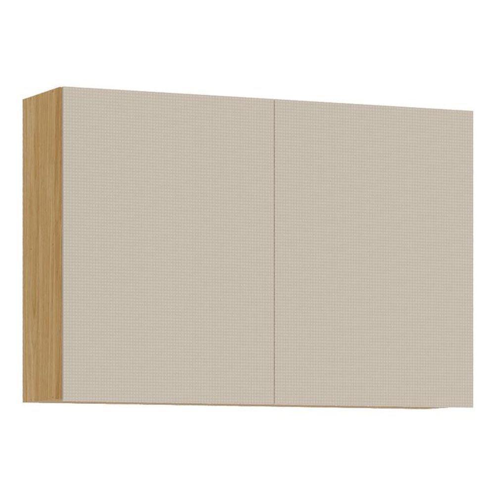 Armário Aéreo Art 6002 2 Portas 120 Cm Freijó Soft - Kits Paraná - 1