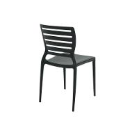 Kit 4 Cadeiras Sofia Preta Tramontina Encosto Vazado Horizontal 92237/009 - 3