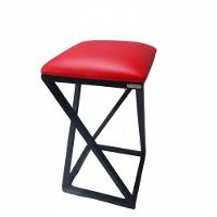 Banqueta Baixa Para Cozinha Balcão Sala Bistrô Varanda Gourmet Vermelho - 2