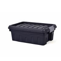 Caixa Organizadora Mudanca Rodinhas 31 Litros Maleta Grande Carrinho Container Empilhavel Multiuso Porta Alimentos Brinq - 7