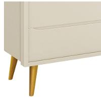 Cômoda Sapateira Théo New Areia Fosco Com Natural - Reller - 3