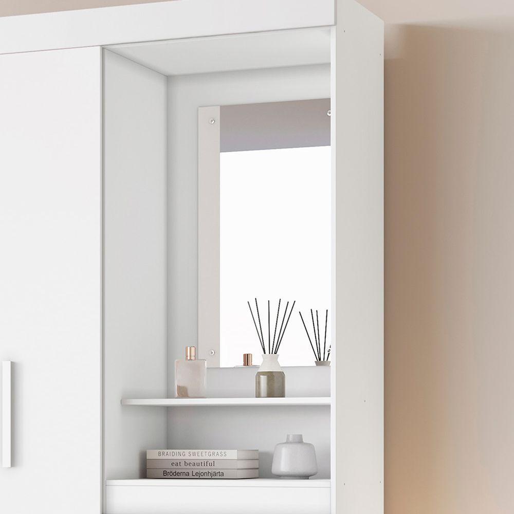 Guarda-roupa Nt6020 Branco Com Rosa - Notavel - 4