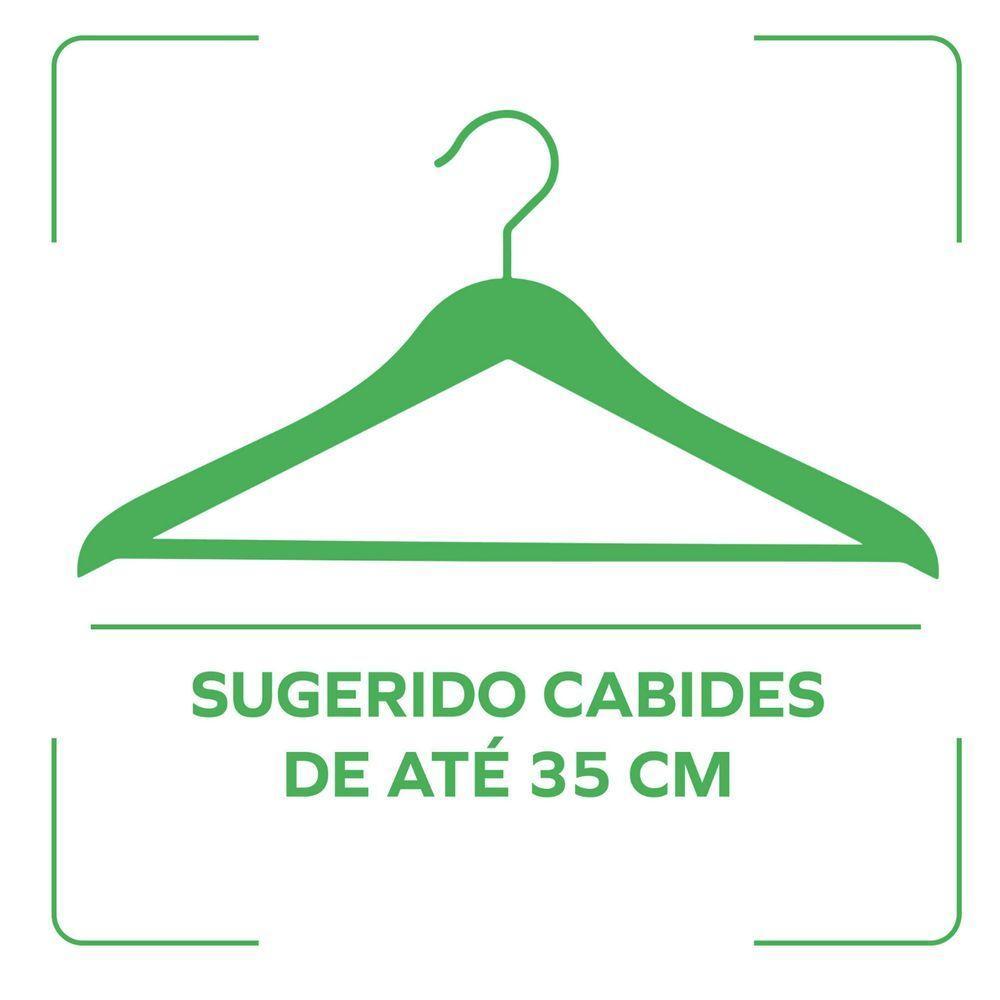 Guarda-roupa Nt6020 Branco Com Rosa - Notavel - 8