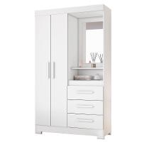 Guarda-roupa Nt6020 Branco Com Rosa - Notavel - 1