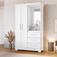 Guarda-roupa Nt6020 Branco Com Rosa - Notavel - 2