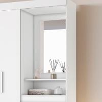 Guarda-roupa Nt6020 Branco Com Rosa - Notavel