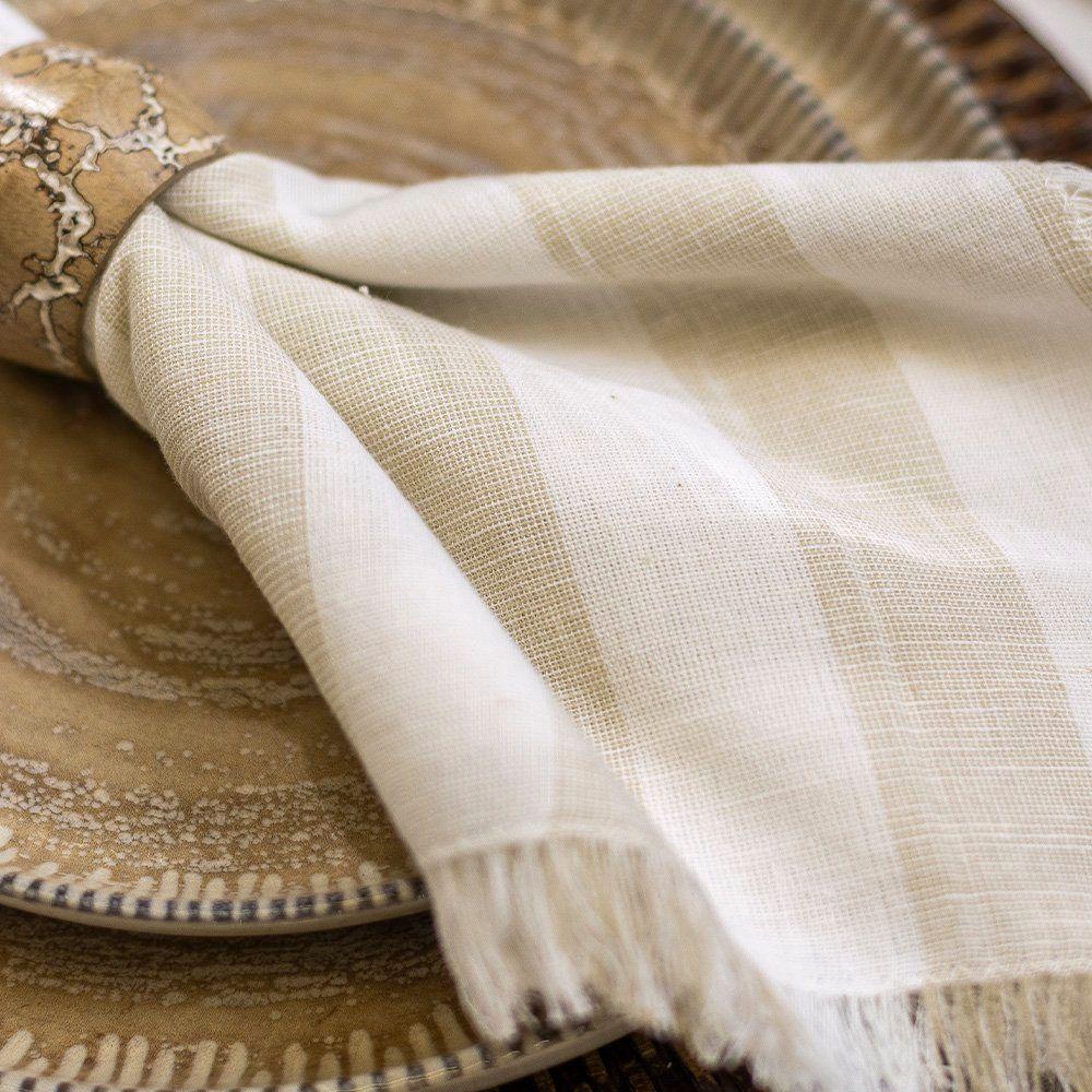 Guardanapo Copa E Cia Listras Areia - 3