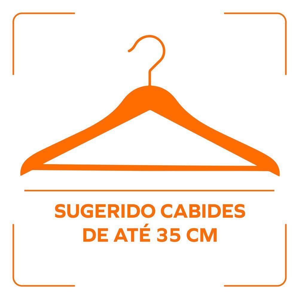 Guarda-roupa Nt 6015 Branco Com Rosa - Notavel - 8