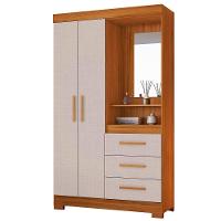 Guarda-roupa Nt 6020 Freijo Com Off White - Notavel - 1