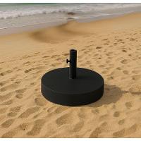 Guarda Sol Ombrelone 3,00m + Base 40kg Para Praia Piscina Jardim Preto - 3